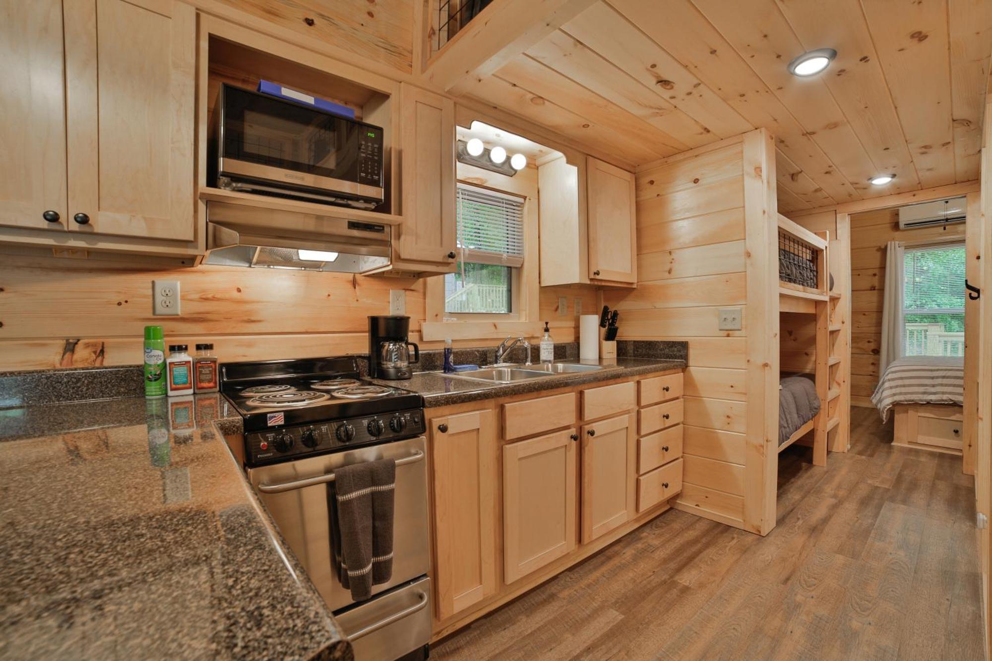 Lena Cabin Wooded Tiny Cabin - Hot Tub Chattanooga Exterior foto